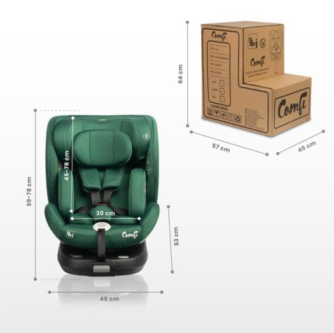 FOTELIK COMFI I-SIZE GREEN (40-150) FOTELIK COMFI I-SIZE GREEN (40-150)