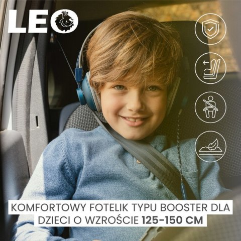 FOTELIK LEO I-SIZE GRAPHITE (125-150)