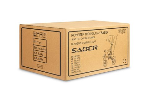 ROWEREK 3-KOŁOWY SABER LIGHT PINK