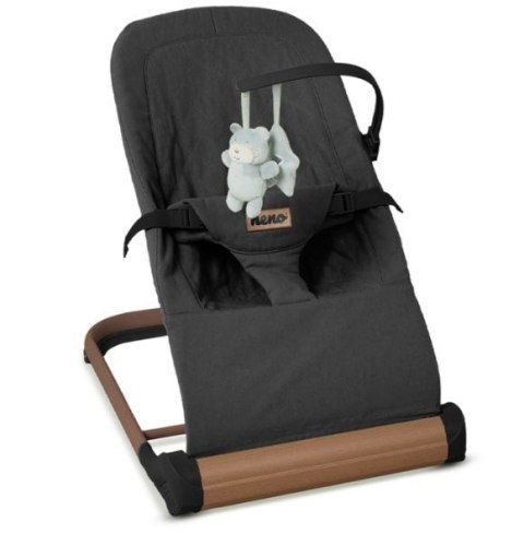 5718 NESSO DARK GREY LEŻACZEK + TORBA 5718 NESSO DARK GREY LEŻACZEK + TORBA