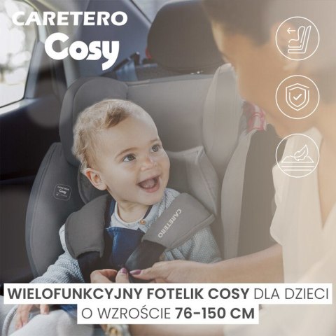 FOTELIK COSY I-SIZE BLACK (76-150) FOTELIK COSY I-SIZE BLACK (76-150)
