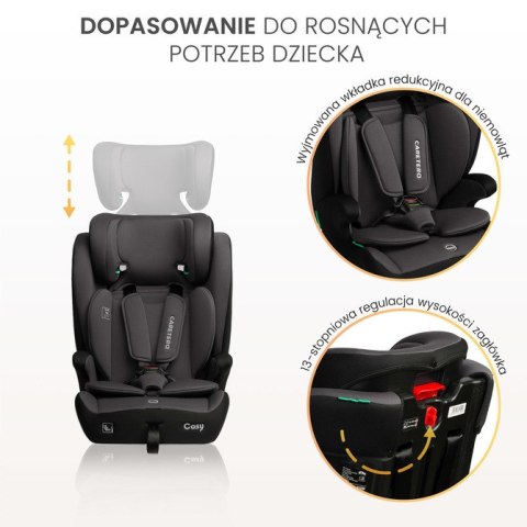 FOTELIK COSY I-SIZE BLACK (76-150) FOTELIK COSY I-SIZE BLACK (76-150)
