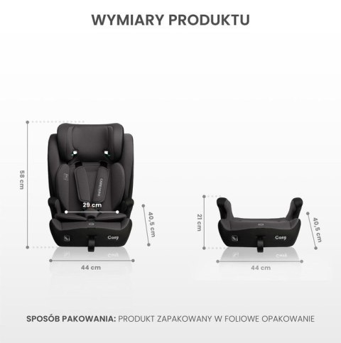 FOTELIK COSY I-SIZE BLACK (76-150) FOTELIK COSY I-SIZE BLACK (76-150)