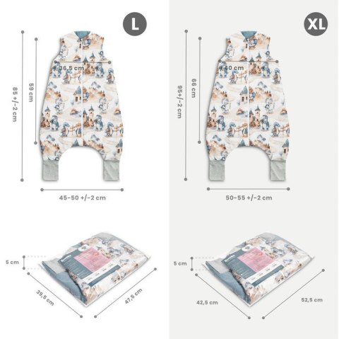 ŚPIWOREK OCIEPLANY XL SMOKI JEANS TOG 2.5