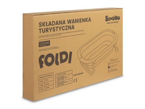 WANIENKA SKŁADANA FOLDI GREY WANIENKA SKŁADANA FOLDI GREY