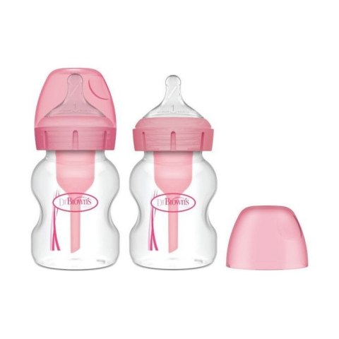 WB52601 BUTELKA Z SZEROKĄ SZYJKĄ 150ML OPTIONS+ 2-PAK RÓŻOWY WB52601 BUTELKA Z SZEROKĄ SZYJKĄ 150ML OPTIONS+ 2-PAK RÓŻOWY