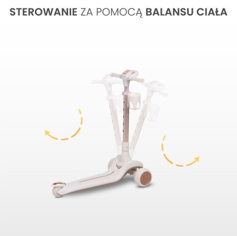 HULAJNOGA 3-KOŁOWA SATURA PINK