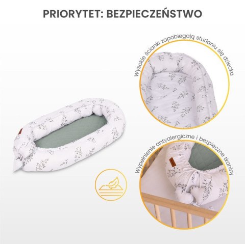 KOKON MUŚLIN DMUCHAWCE BEŻOWE 80x45 KOKON MUŚLIN DMUCHAWCE BEŻOWE 80x45