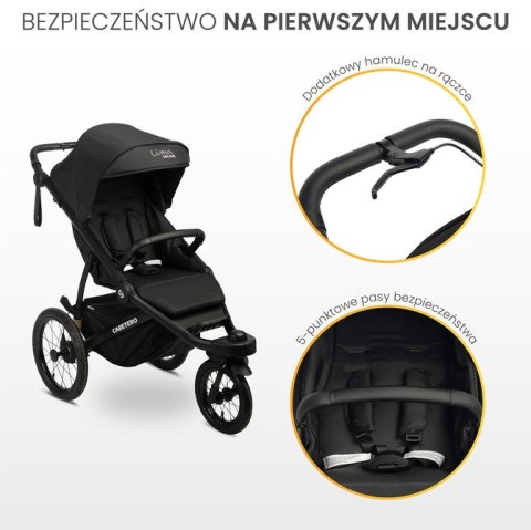 WÓZEK SPACEROWY LIMA DELUXE BLACK WÓZEK SPACEROWY LIMA DELUXE BLACK