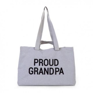 Childhome torba grandpa bag kanwas grey