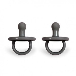 Filibabba smoczki silikonowe 2 szt. 0m+ stone grey