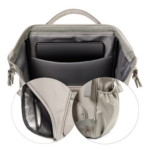 1649/02 PLECAK DLA MAMY MODERN STYLE BEŻOWY
