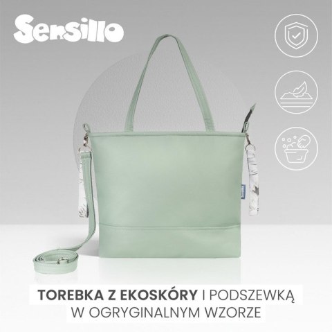 TORBA EKOSKÓRA OLIWKA ŻURAWIE