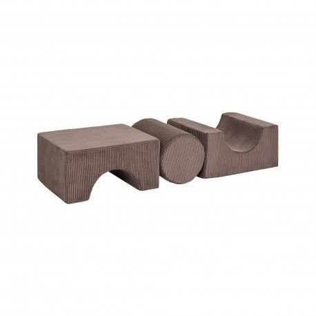 Aesthetic shape set 3-elementowy, brązowy Aesthetic shape set 3-elementowy, brązowy