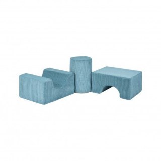 Aesthetic shape set 3-elementowy, turkusowy