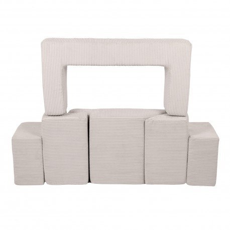Aesthetic sofa bricks ecru Aesthetic sofa bricks ecru
