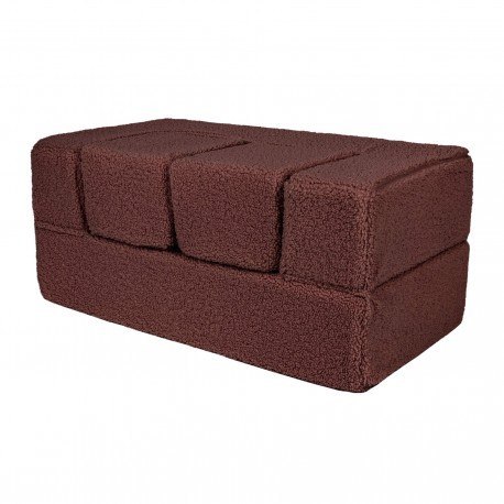 Bearly cube sofa brązowa