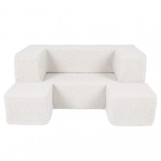 Bearly cube sofa kremowa