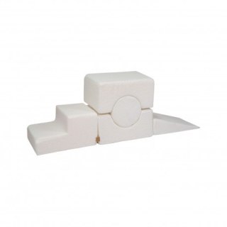 Boucle shape set 5-elementowy, biały