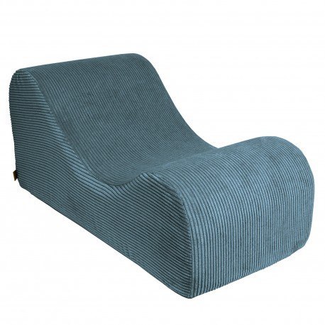 Wave lounger aesthetic turkus
