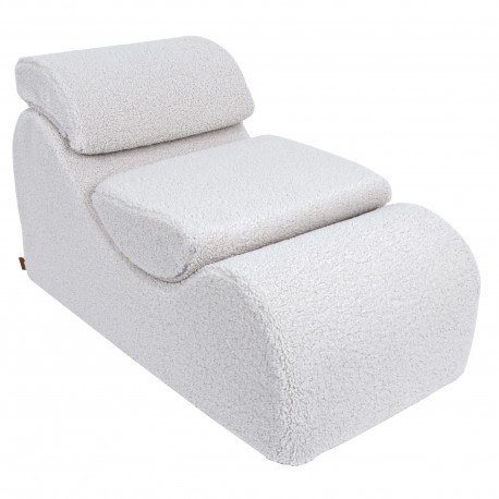 Wave lounger bearly biały Wave lounger bearly biały