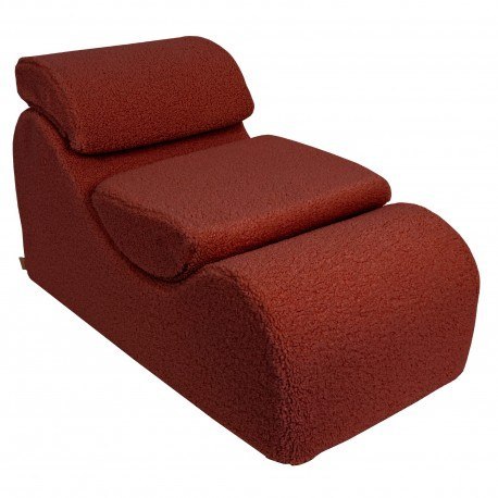 Wave lounger bearly brąz