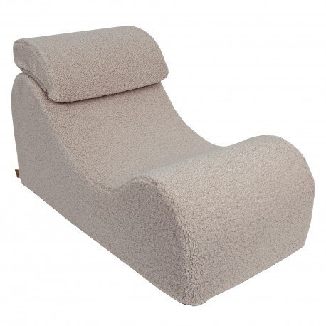 Wave lounger bearly jasno szary