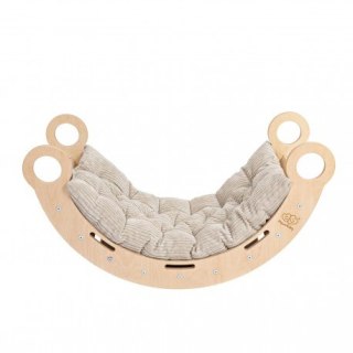 Medium dream rocker naturalne drewno & zjeżdżalnia