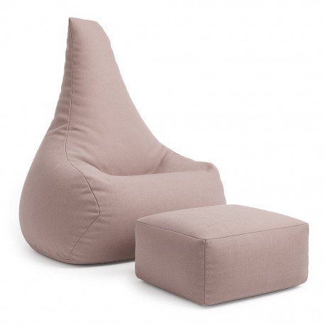 Outzy sako bag tearo - pufa dla dzieci kolor rosy- Outzy sako bag tearo - pufa dla dzieci kolor rosy-