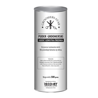 Puder groomerski sierść szorstka oraz średnia (0,5 kg)