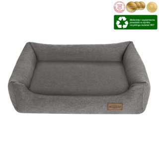 Kanapa Harmony ciemny szary (rozmiar L: 100 x 80 x 16 cm)