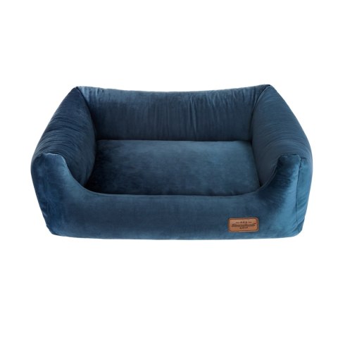 Kanapa Welurove granat (rozmiar S: 65 x 50 x 18 cm)