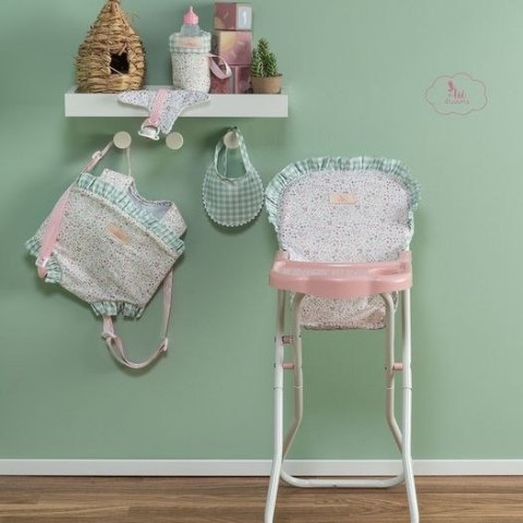 Krzesełko Cloe do karmienia dla lalki do 46 cm miętowe Asi 3712103