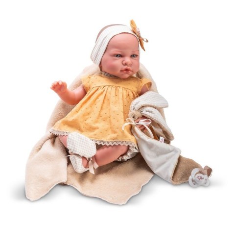 Lalka Hannah Reborn z przytulanką i kocykiem Asi 0477490