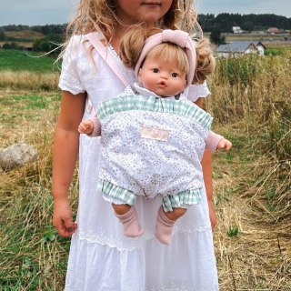 Nosidełko Cloe dla lalki do 46 cm miętowe Asi 3712105