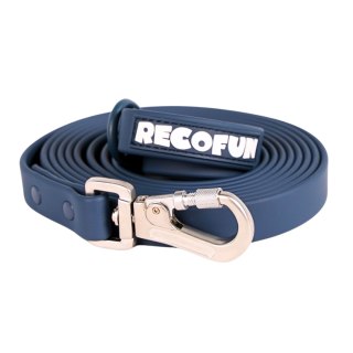 RecoFun Smycz treningowa z PVC granatowa (10m)