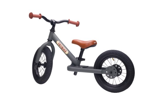 Pierwszy rowerek trójkołowy dziecięcy biegowy 2w1 szary matowy Trybike Pierwszy rowerek trójkołowy dziecięcy biegowy 2w1 szary matowy Trybike
