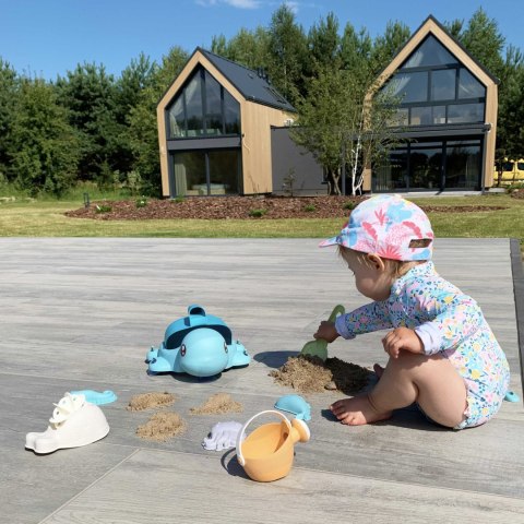 WOOPIE GREEN Zestaw 2w1 do Piasku i Wanny Żółwik Niebieski 8 el. BIODEGRADOWALNY ORGANICZNY MATERIAŁ WOOPIE GREEN Zestaw 2w1 do Piasku i Wanny Żółwik Niebieski 8 el. BIODEGRADOWALNY ORGANICZNY MATERIAŁ