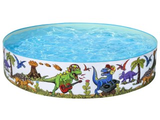 Bestway Basen rozporowy Ogrodowy brodzik DINOZAURY 183 x 38cm 55022