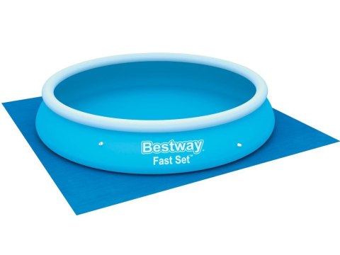 Bestway MATA pod basen folia 396 x 396cm folia ochronna 58002 Bestway MATA pod basen folia 396 x 396cm folia ochronna 58002