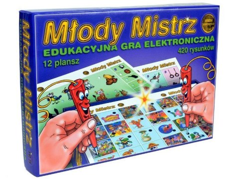 Jawa Edukacyjna gra elektroniczna Młody Mistrz - ćwicz koncentracje! GR0188 Jawa Edukacyjna gra elektroniczna Młody Mistrz - ćwicz koncentracje! GR0188