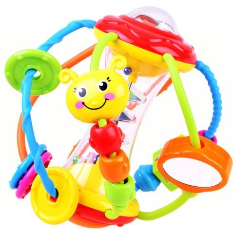 KOLOROWA edukacyjna KULA GRZECHOTKA spirala ZA0604 KOLOROWA edukacyjna KULA GRZECHOTKA spirala ZA0604