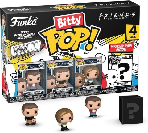 Funko Bitty POP! Friends Joey Ross Rache 2cm 4pak