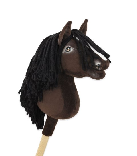 Hobby Horse Mały koń na kiju Premium - ciemogniady A4 Hobby Horse Mały koń na kiju Premium - ciemogniady A4
