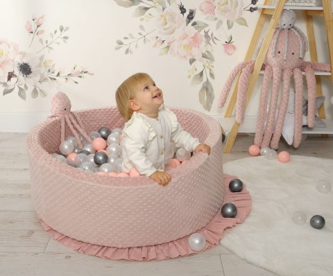 Suchy basen minky H-30 cm z piłkami 300szt. - ciemnoszary Suchy basen minky H-30 cm z piłkami 300szt. - ciemnoszary