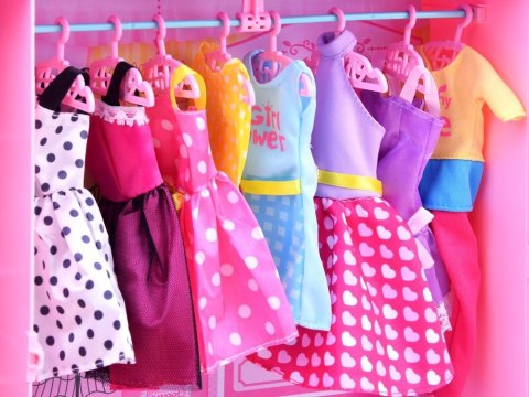 Anlily Lalka domek SZAFA garderoba ubranka ZA2228 Anlily Lalka domek SZAFA garderoba ubranka ZA2228