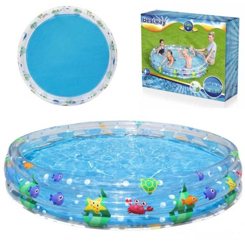 Bestway dmuchany basen dla dzieci 183x33cm 51005 Bestway dmuchany basen dla dzieci 183x33cm 51005