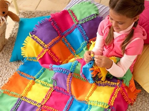 Kocyk patchwork zestaw kreatywny DIY polar ZA1551 Kocyk patchwork zestaw kreatywny DIY polar ZA1551