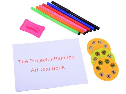 Tablica Rzutnik Projektor z koroną + Pisaki TA0067 Tablica Rzutnik Projektor z koroną + Pisaki TA0067