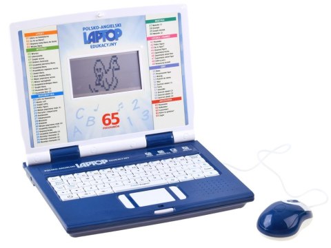 Laptop edukacyjny polsko angielski 65funkcji ZA3321 Laptop edukacyjny polsko angielski 65funkcji ZA3321